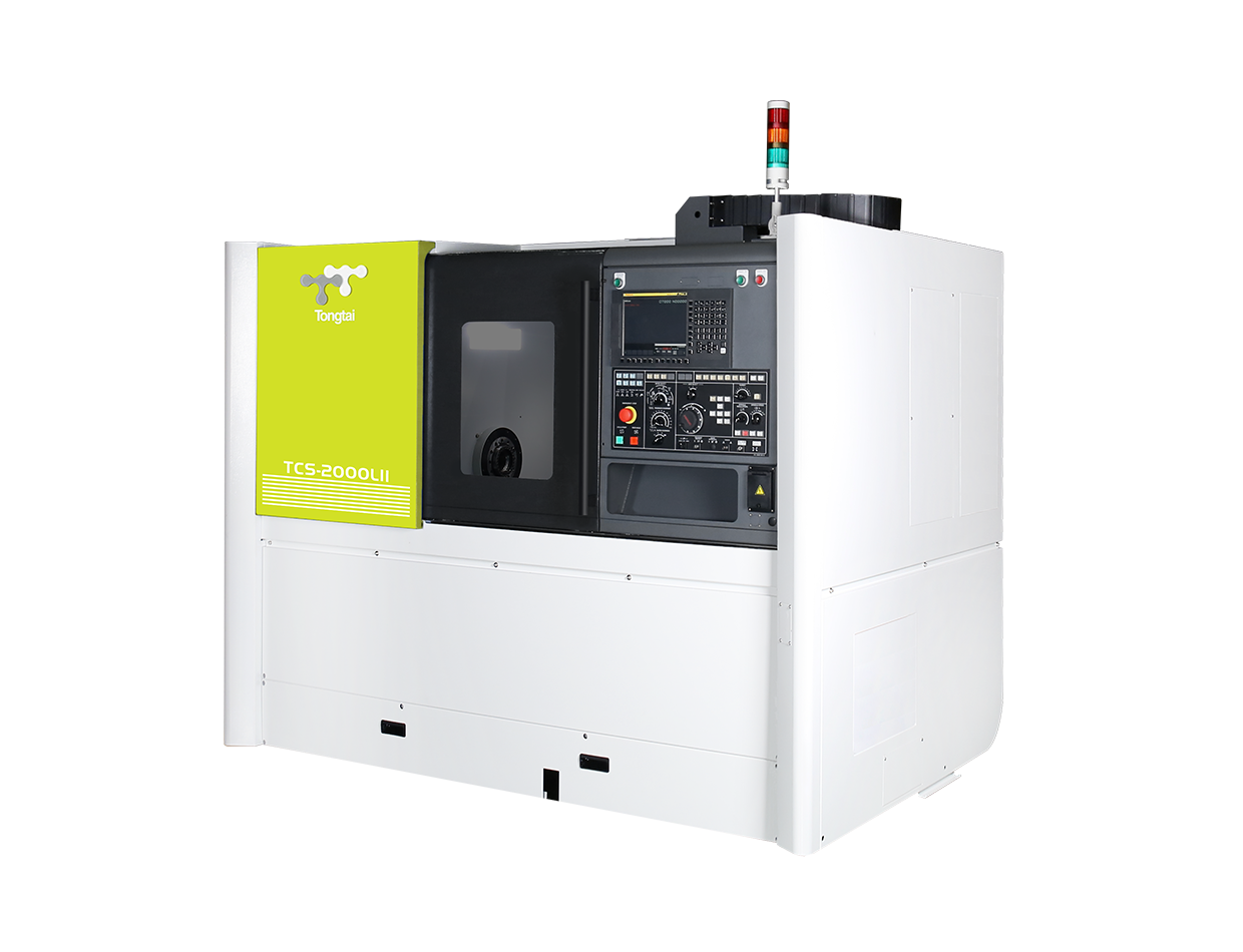 CNC Lathe-TCS-2000LII-angle-green